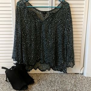 Jessica Simpson lepord top!